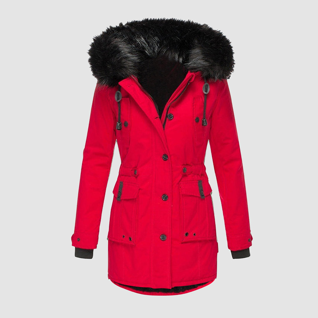Tess Dames Winterjas | Gewatteerd, Waterdicht Met Gevoerde Capuchon 11