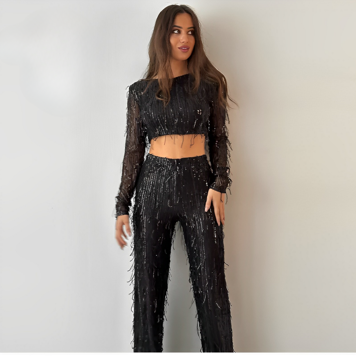 ELARA | Luxe Pailletten Set – Stralend & Stijlvol