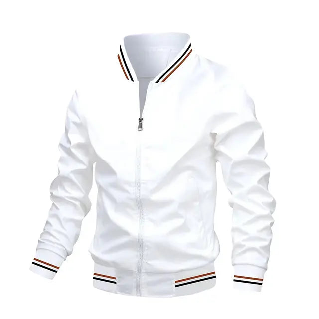 Willem Heren Bomberjack | Ademend Comfort, Gestreept Design 6