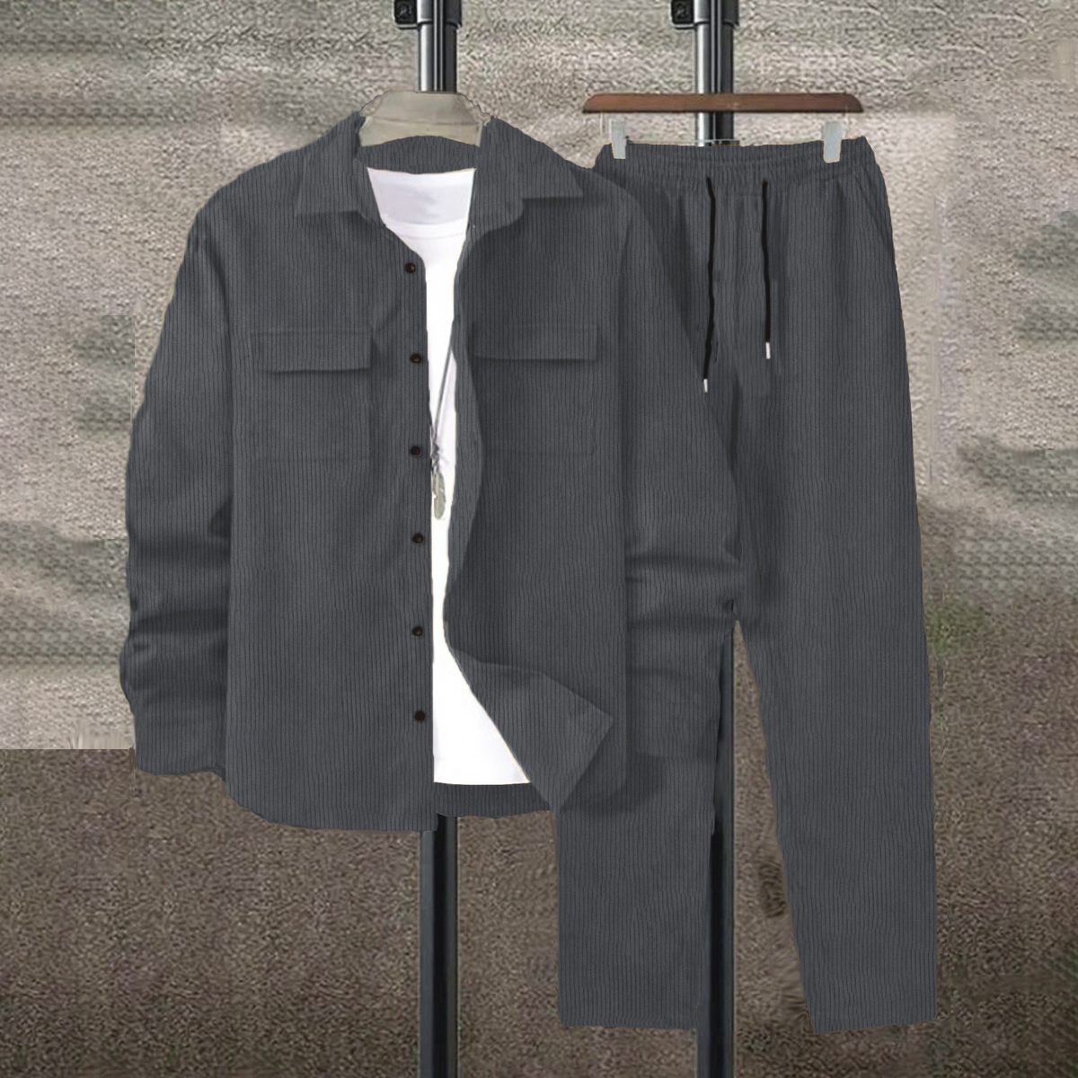 Willem Zwarte Heren Pak | Tijdloos Tweed, Elegant 3