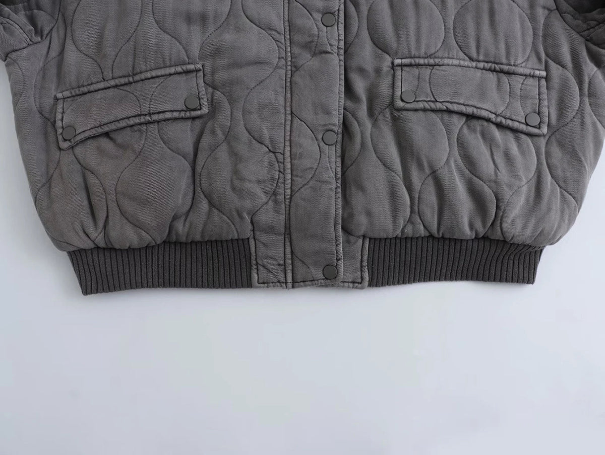 Wolff Zwarte Bomberjack Dames | Gewatteerd, Modern Ontwerp, Comfortabele Pasvorm 6