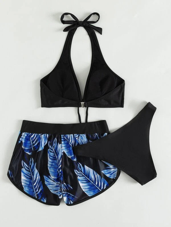 Isalie | Bikini en Short Set voor Zonnige Dagen