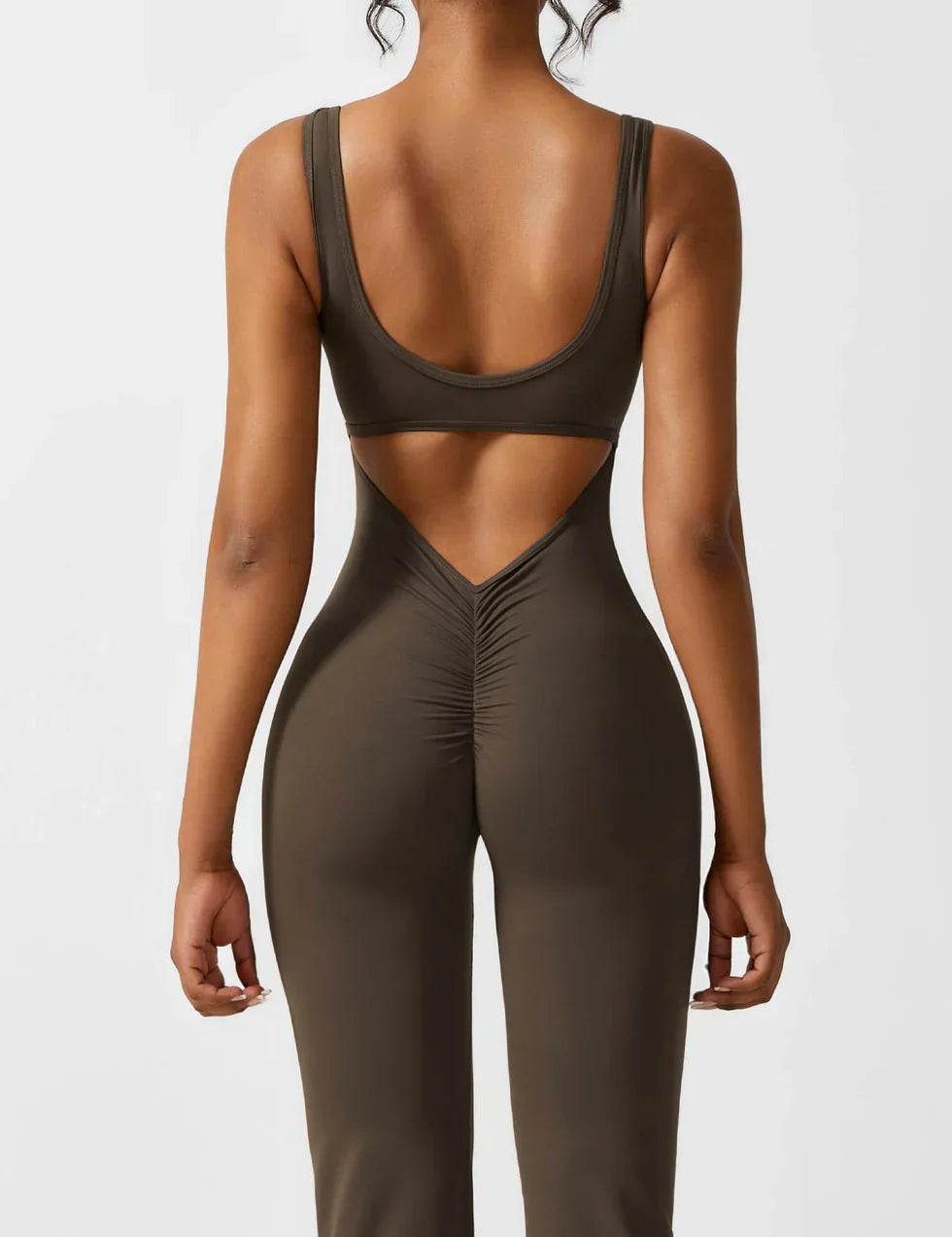 Elena Jumpsuit | Flared Fit | V-Back Design | Shaping & Comfort | Trendy Must-Have