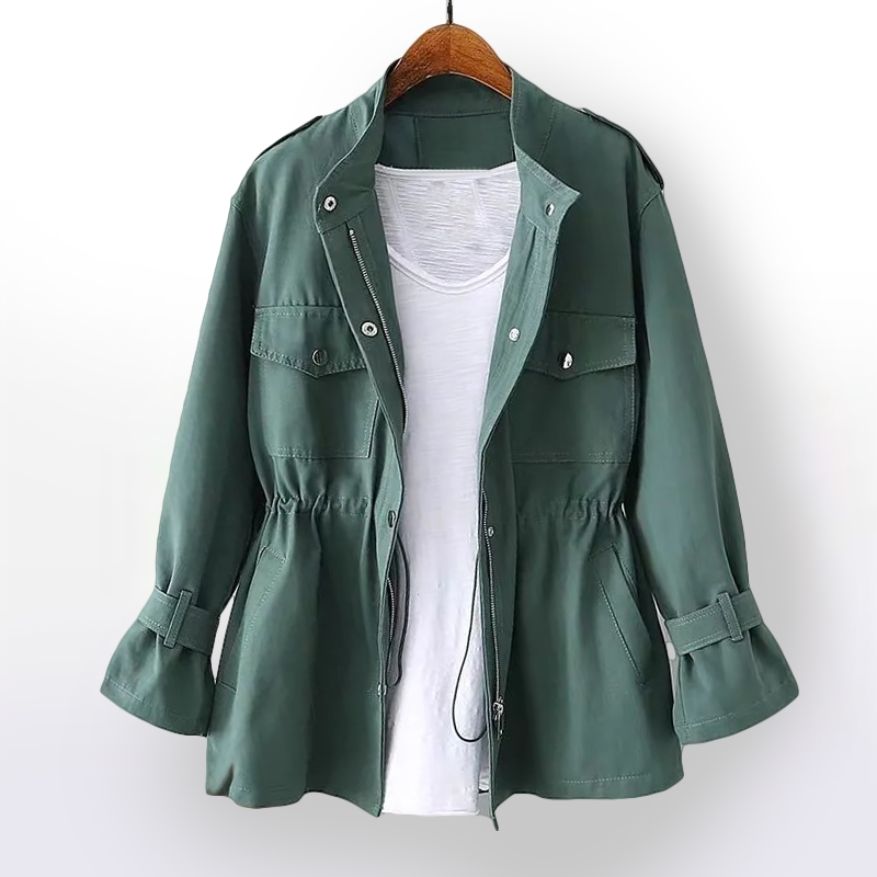 Maëlle | Casual Trenchcoat voor Dames met Tijdloze Look