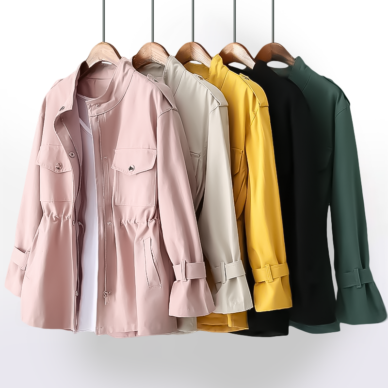 Maëlle | Casual Trenchcoat voor Dames met Tijdloze Look