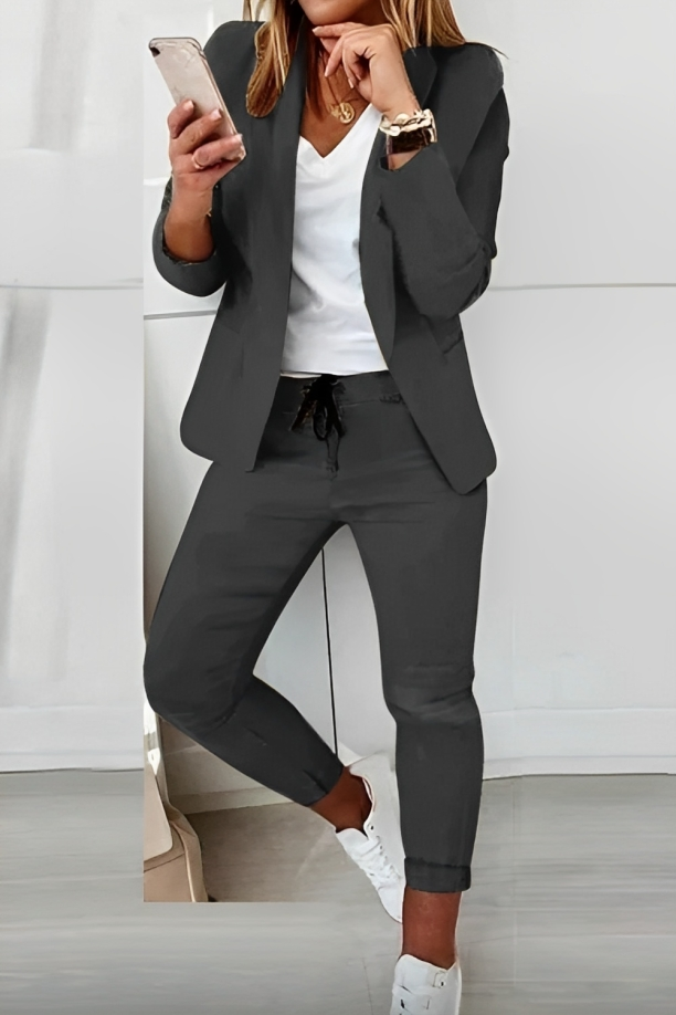 SELENE | Elegante Stretch Blazer Set voor Dames