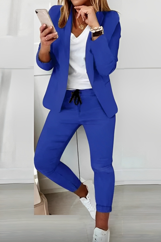 SELENE | Elegante Stretch Blazer Set voor Dames