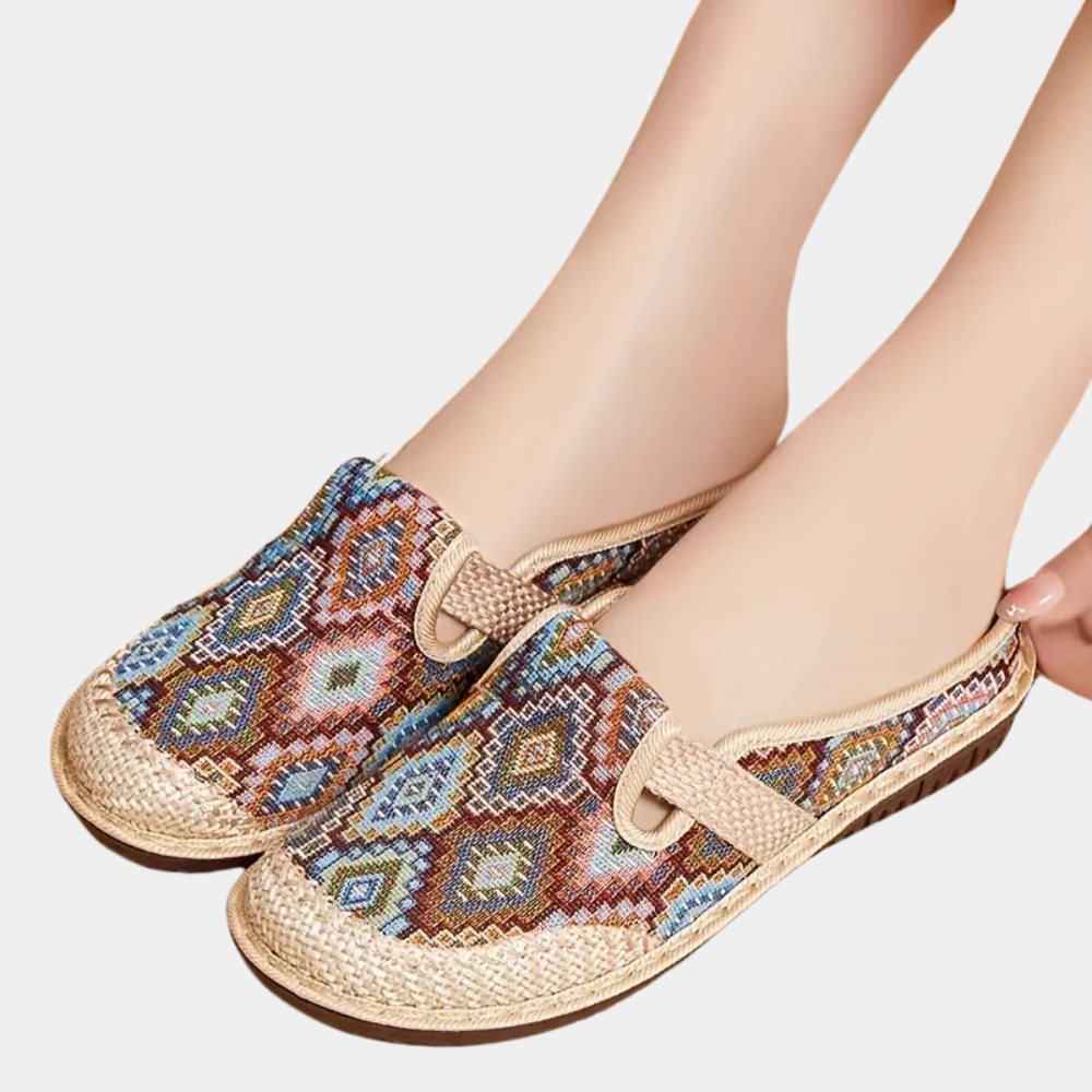 LUNAYA | Comfortabele Instap-Pantoffels van PU Leer