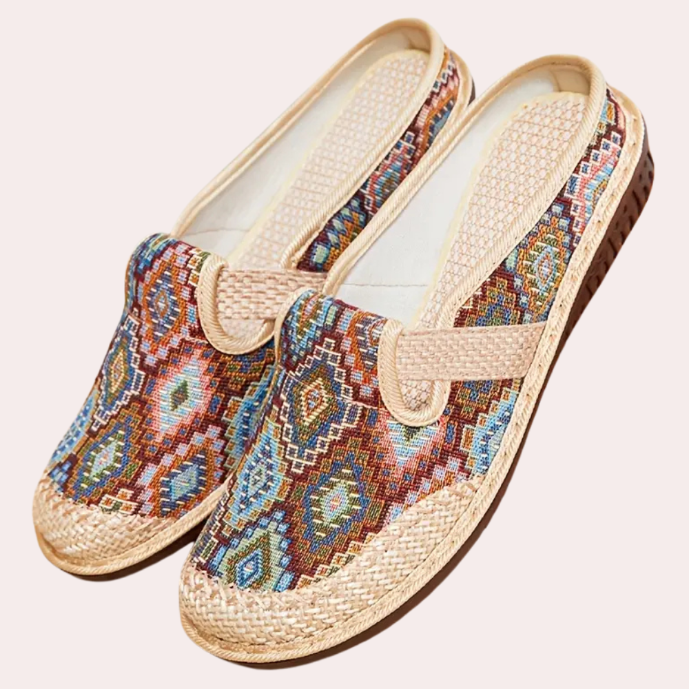 LUNAYA | Comfortabele Instap-Pantoffels van PU Leer