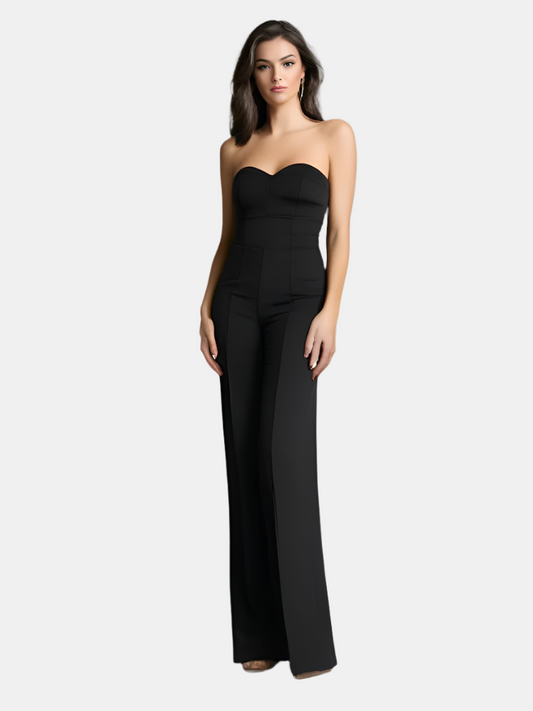 Elaris | Strapless Jumpsuit met Hoge Taille en Elegante Snit