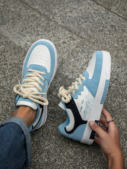 Beige heren sneakers met print – sportief, comfortabel en perfect voor elke dag