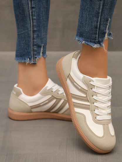 Sophie Dames Sneakers | Retro Design, Comfortabel en Witte Sneakers