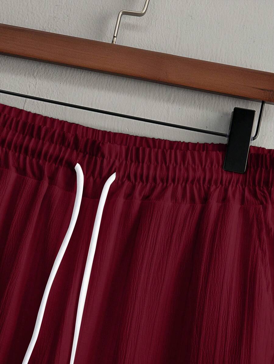 Zwart heren co-ord set met opstaande kraag – moderne Japanse stijl met luxe uitstraling