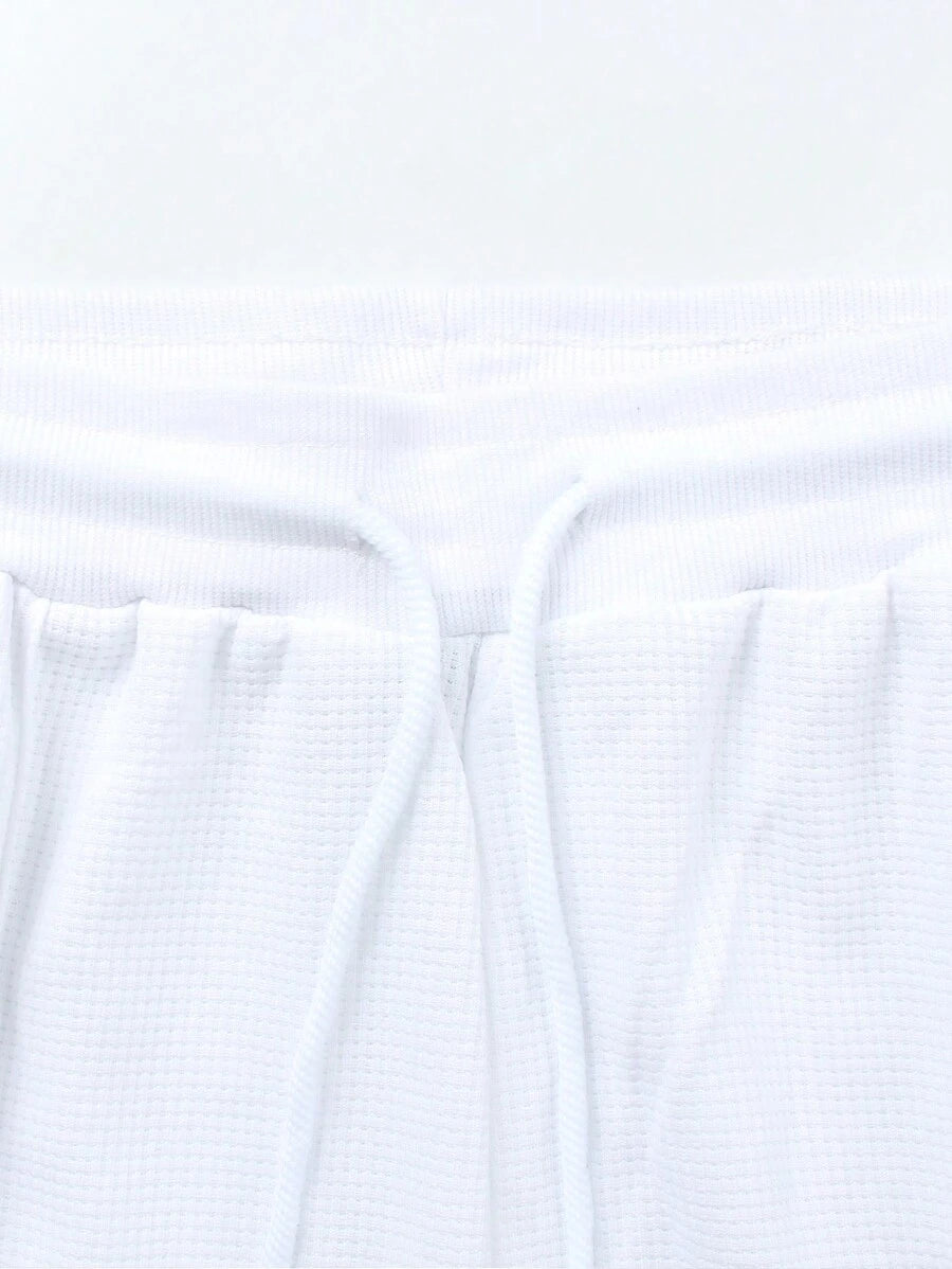 Beige heren polo & shorts set – minimalistische zomerset met relaxte uitstraling