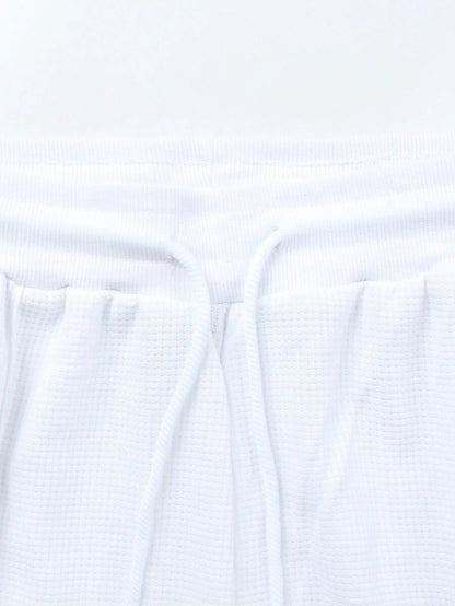 Beige heren polo & shorts set – minimalistische zomerset met relaxte uitstraling