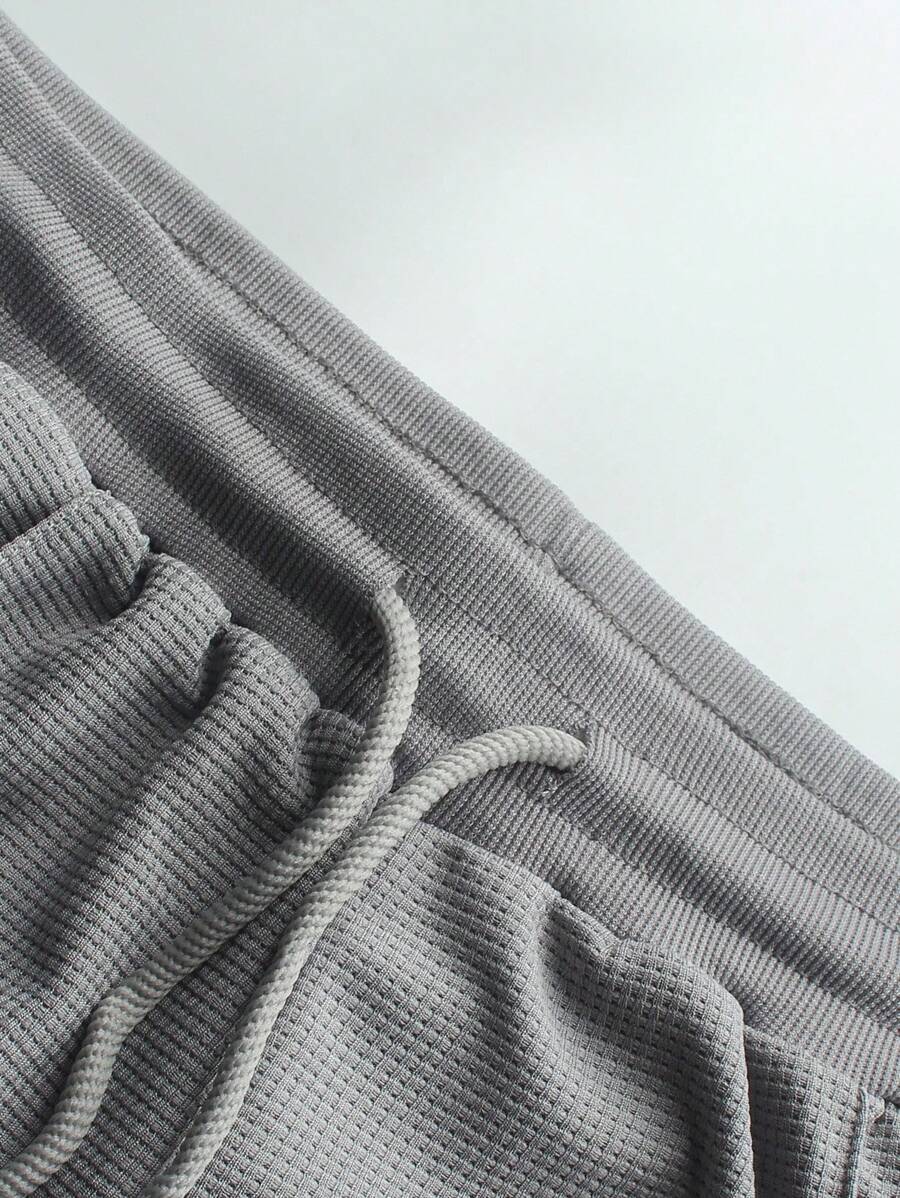 Beige heren polo & shorts set – minimalistische zomerset met relaxte uitstraling