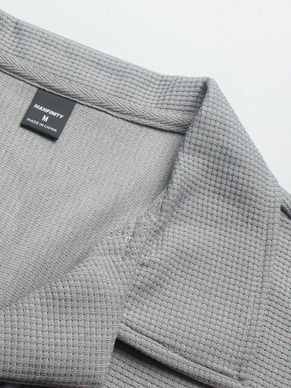 Beige heren polo & shorts set – minimalistische zomerset met relaxte uitstraling