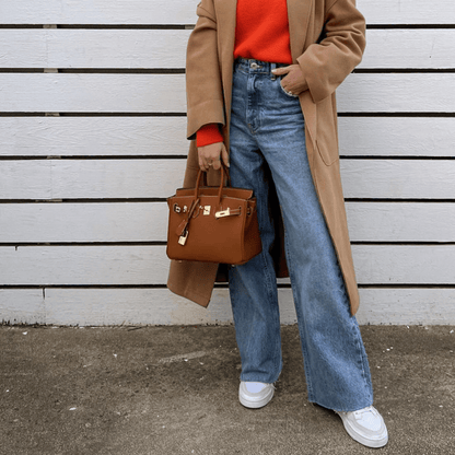 MAUREEN | Luxe Leren Handtas met Tijdloos Design