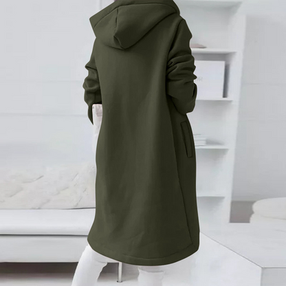 Damesjack met capuchon & rits – Warm & Casual
