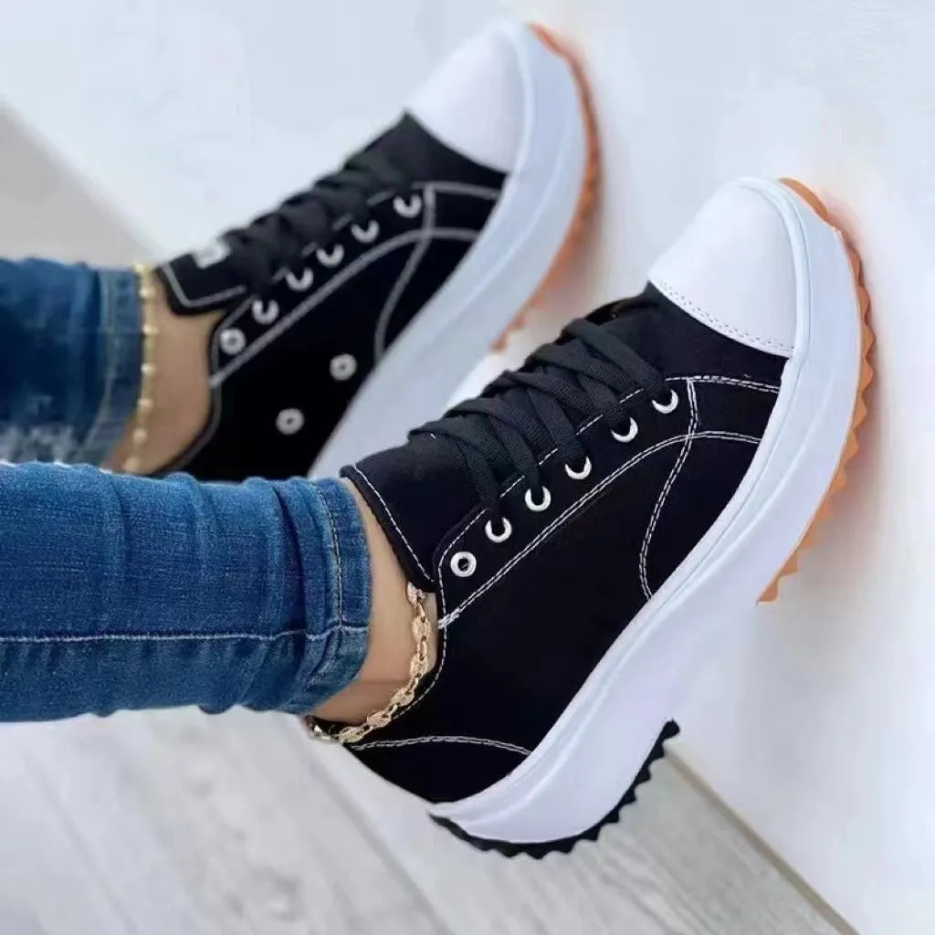 Hilda Dames Sneakers | Orthopedisch Design, Witte Casual Schoenen