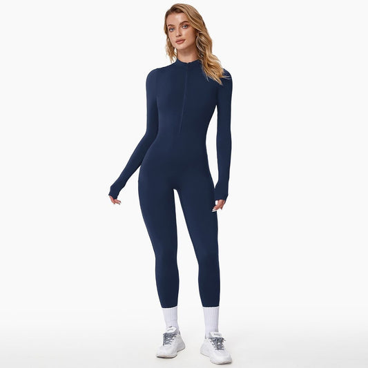 MAËLIS | Warme Winterjumpsuit met Fleecevoering en Stretch