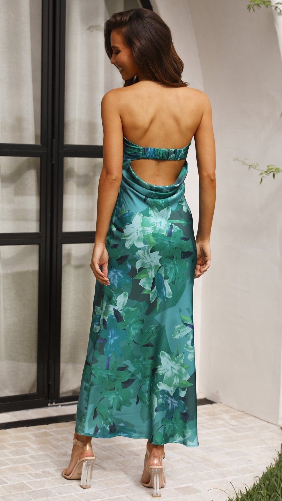 YVELINE | Strapless jurk met elegante snit