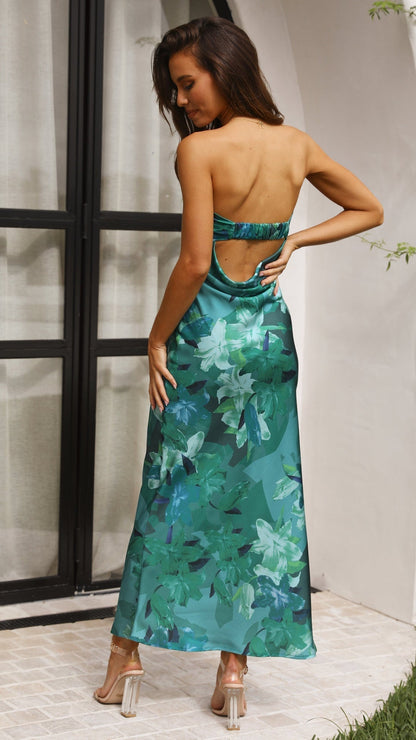 YVELINE | Strapless jurk met elegante snit