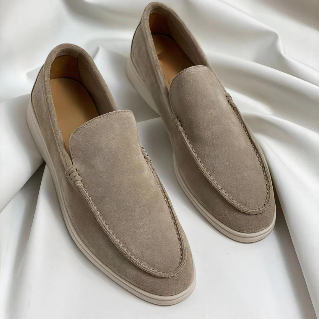 Adrian | Stijlvolle Suède Loafers – Tijdloze Klasse & Comfort