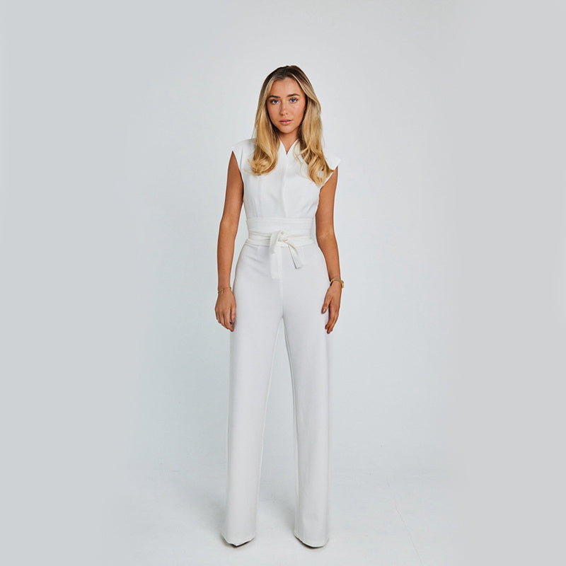 Sophia - Elegante Mouwloze Jumpsuit | Tijdloos, Stijlvol & Comfortabel