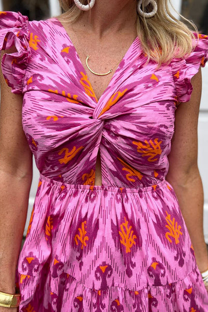 DALINA | Retro maxi-jurk met elegante details