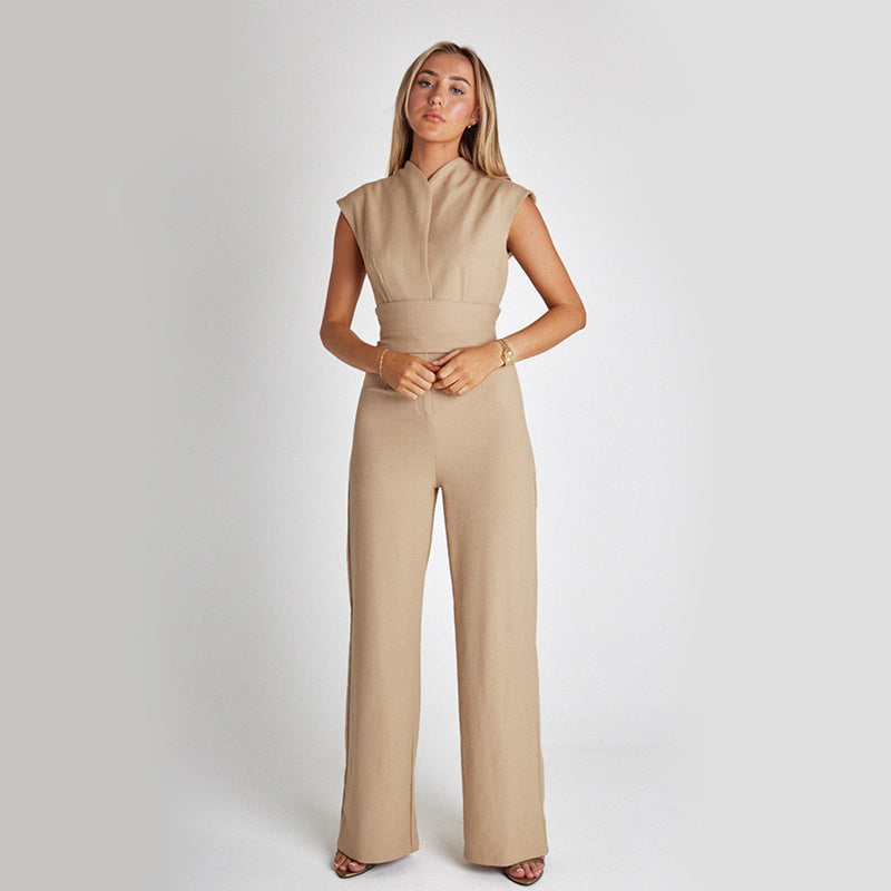 Sophia - Elegante Mouwloze Jumpsuit | Tijdloos, Stijlvol & Comfortabel