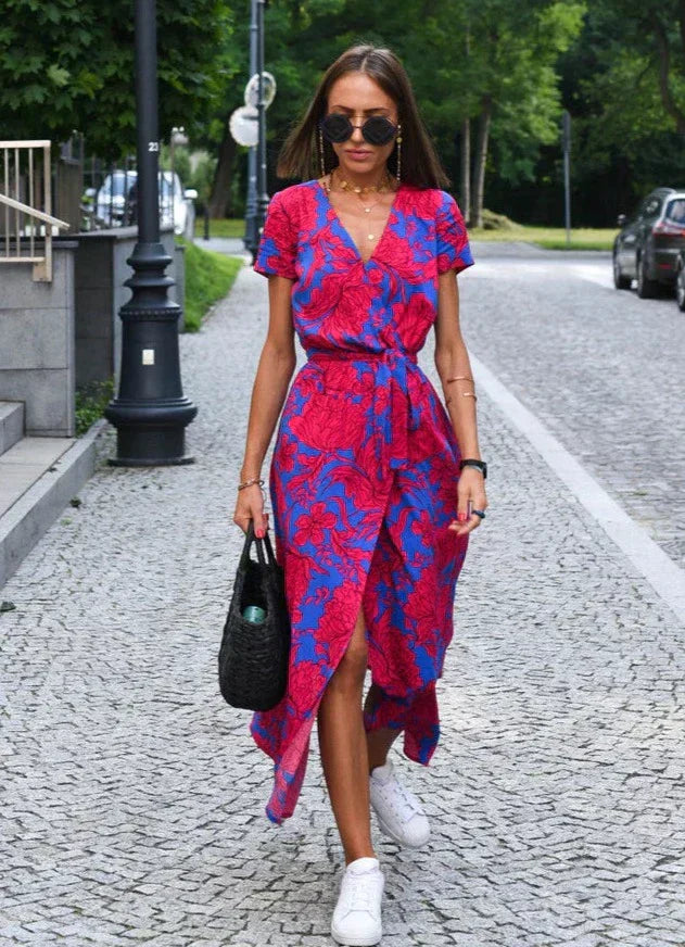 ALMA | Luchtige Zomerjurk met Bloemenprint 1