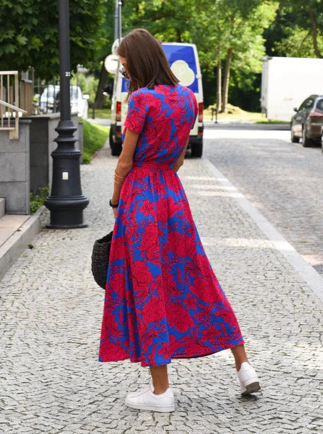 ALMA | Luchtige Zomerjurk met Bloemenprint 2