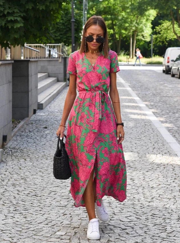 ALMA | Luchtige Zomerjurk met Bloemenprint 3