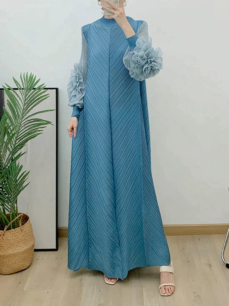 Yamira | Elegante Wijdvallende Maxi-Jurk voor Elke Gelegenheid