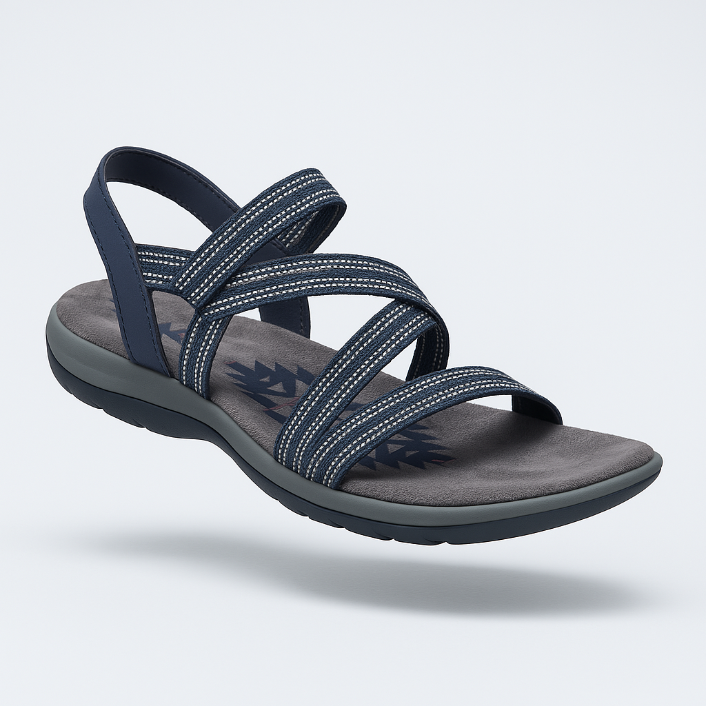 Aluna | Elegante Zomersandalen met Kruisbandontwerp 1