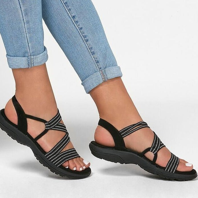 Aluna | Elegante Zomersandalen met Kruisbandontwerp 2