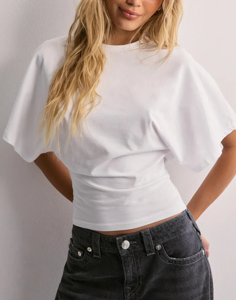 Amaya – Trendy Wide Sleeve Tee | Stijlvol, Comfortabel & On-Trend 0