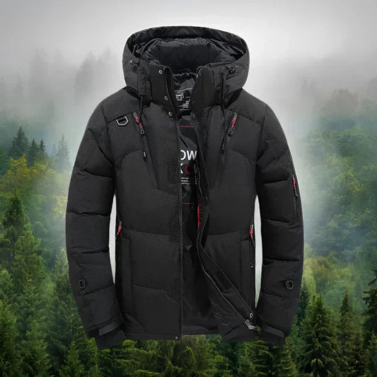 Arctis Heren Winterjas | Duurzaam Polyester met Afneembare Capuchon 0