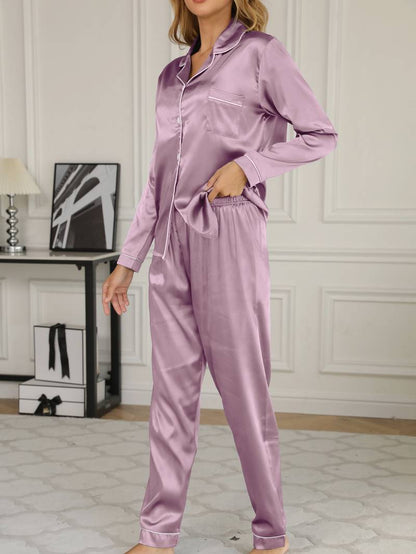 Ava Dames Pyjama Set | Zacht Satijn, Elegante Stijl 1