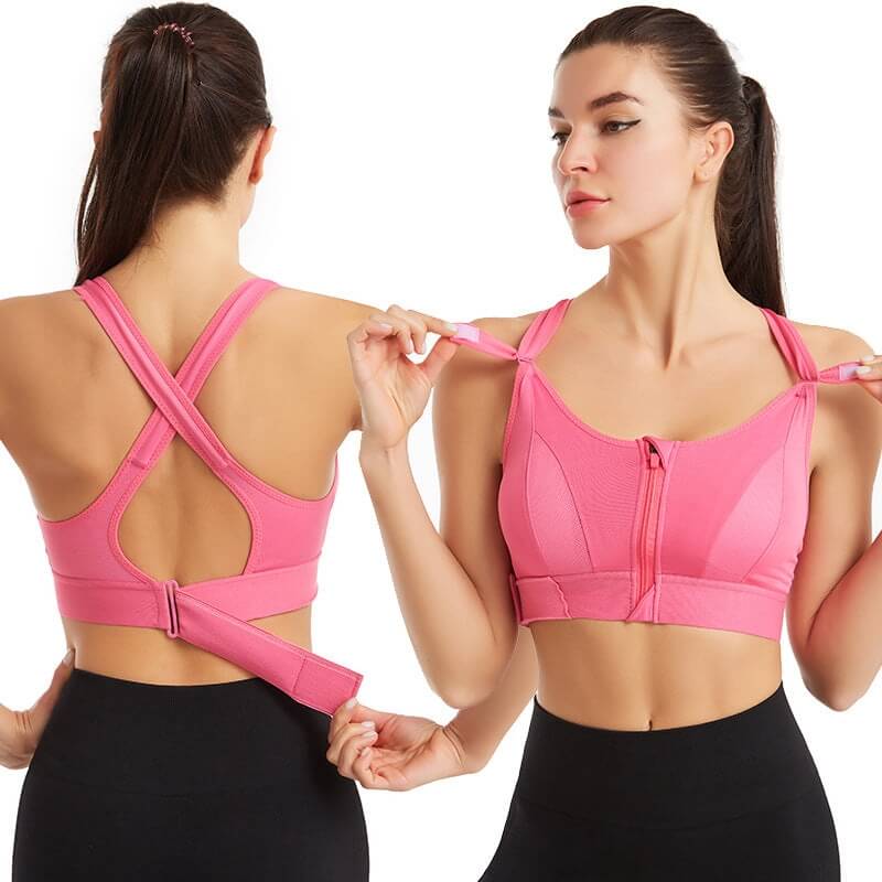 Ava Dames Sport BH | Ademend Polyester, Verstelbare Bandjes, High Support 2