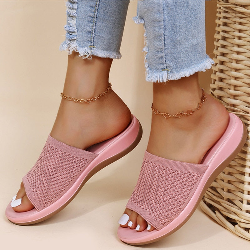 BRENNA | Orthopedische Mesh Slippers voor Ultiem Draagcomfort 0
