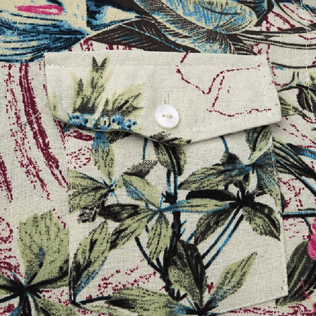 Bela Women's Maxi Jurk | Bloemenprint, Knoopsluiting, Zomer 4