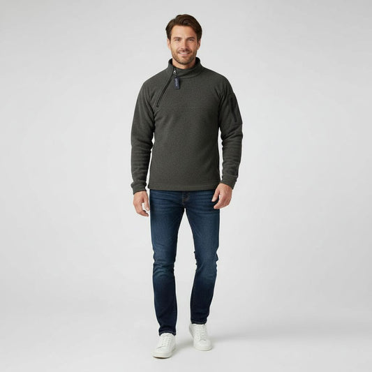 Bert Heren Fleece Trui | Ademend en Warm, Casual Outdoor 0
