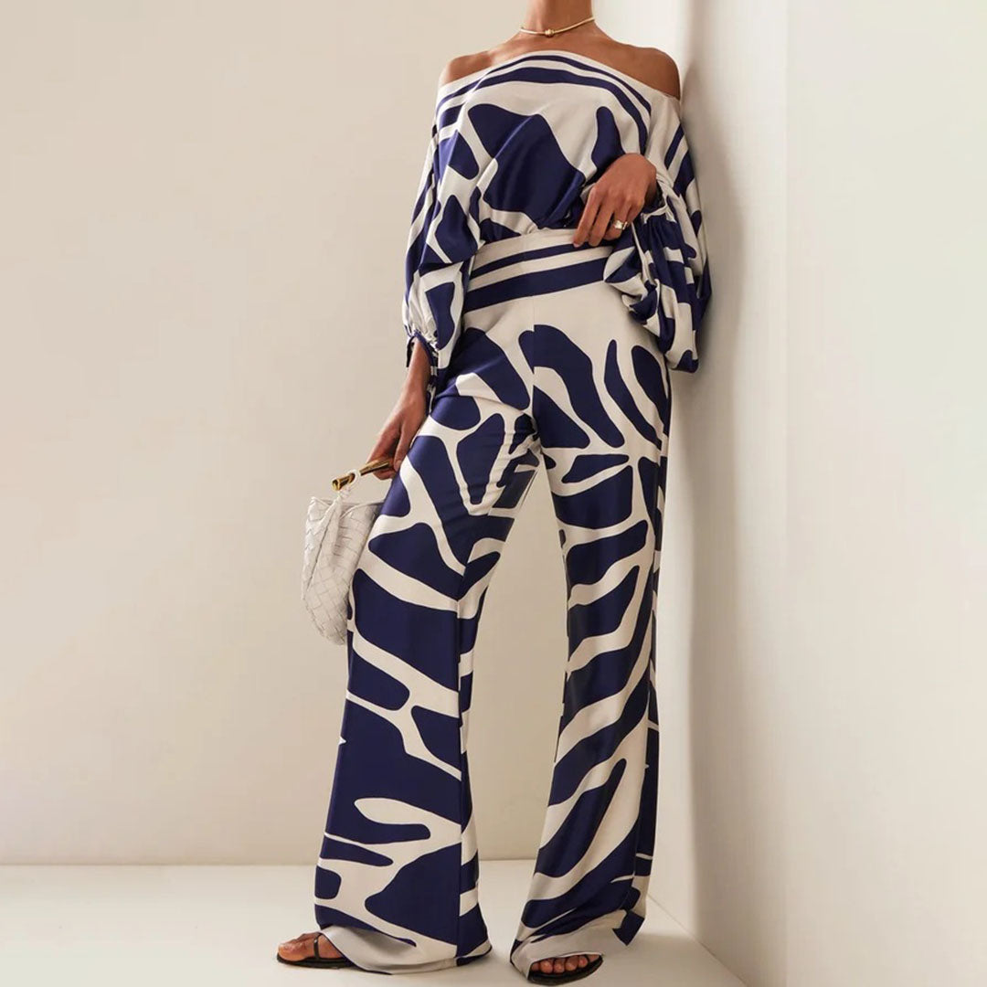 Mirelle | Stijlvolle Tweedelige Set met Moderne Snit