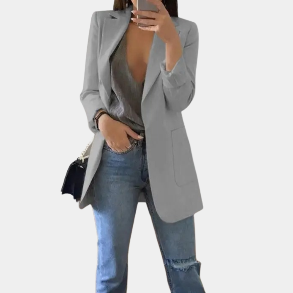 Elva | Casual Damesblazer met Comfortabele Pasvorm