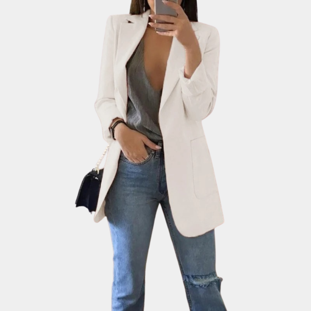 Elva | Casual Damesblazer met Comfortabele Pasvorm