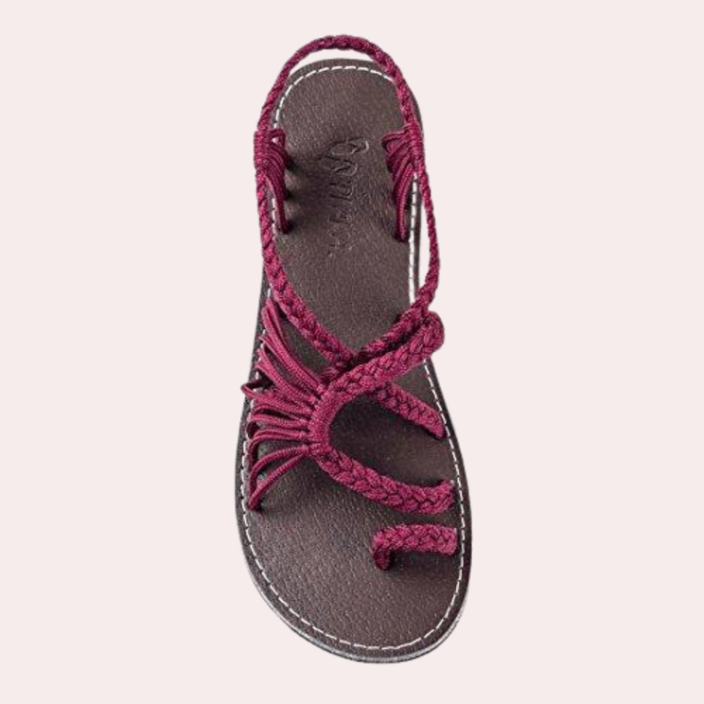 Soléna | Kleurrijke Strandsandalen voor Vrouwen