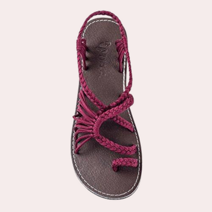 Soléna | Kleurrijke Strandsandalen voor Vrouwen