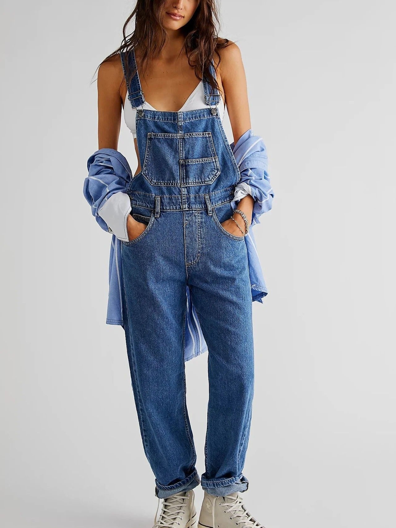 CAMILA | Denim Tuinbroek voor Dames 0